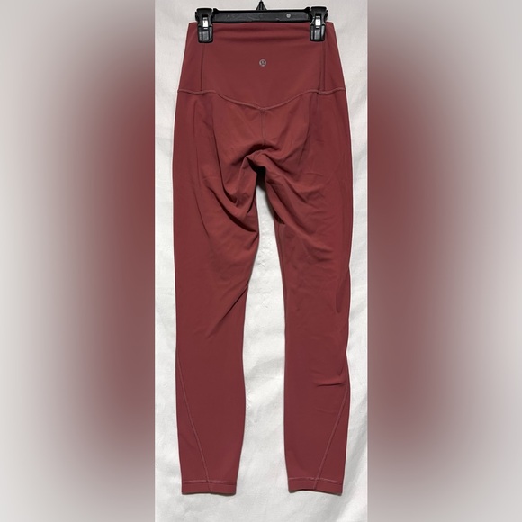 Lululemon Unlimit High-Rise Tight 25" Brier Rose Yoga Leggings Workout Gym - Picture 9 of 13